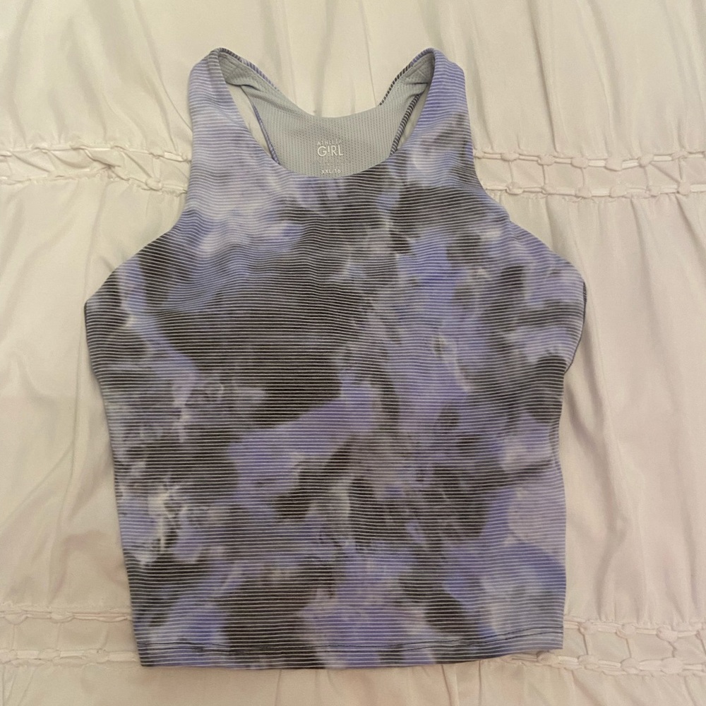 Athleta Girl athletic cropped tank top